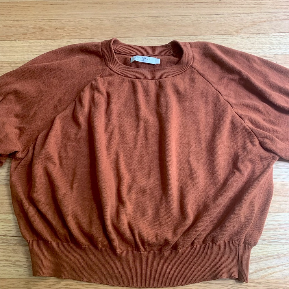 Christy Dawn Sonny Sweater Rust